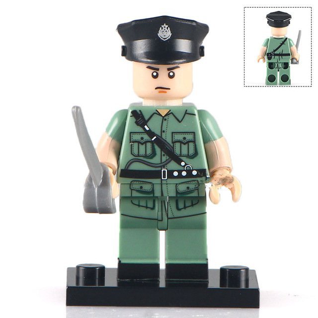 Uniformed Officer Custom Minifigure