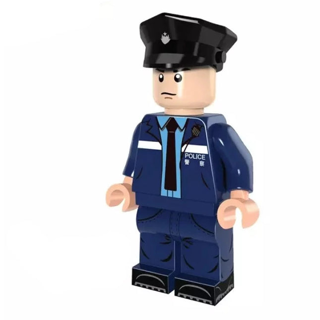 Hong Kong Police Officer Custom Minifigure