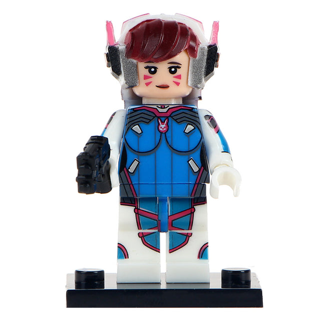 D.Va from Overwatch Custom Minifigure