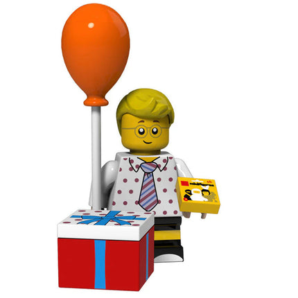 Birthday Party Boy Custom Collectable Series Minifigure