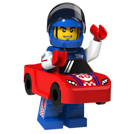 Race Car Guy Custom Collectable Series Minifigure