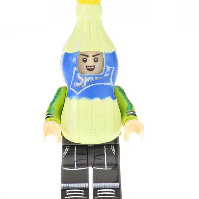 Sprite Drink Bottle Mascot Minifigure