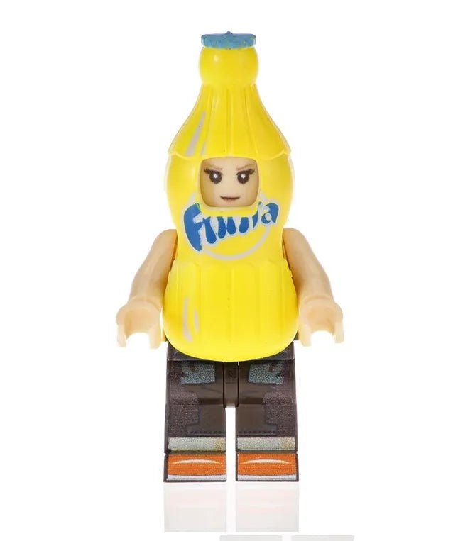 Fanta Drink Bottle Mascot Minifigure