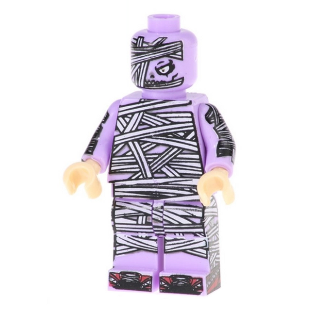 Awakened Mummy Custom Horror Minifigure