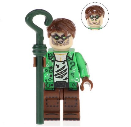 The Riddler (Arkham Knight) Custom DC Superhero Minifigure – Minifigure ...