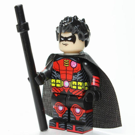 Red Robin Custom DC Comics Superhero Minifigure