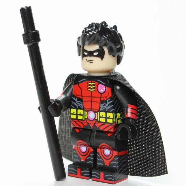 Red Robin Custom DC Comics Superhero Minifigure