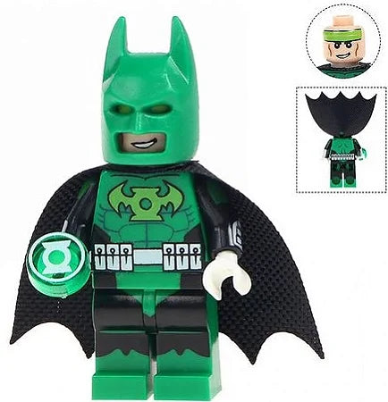 Green Lantern Batman Custom DC Superhero Minifigure
