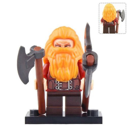 Gloin the Dwarf custom The Hobbit Minifigure