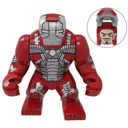 Iron Man Mk 5 Football Custom Marvel Superhero Large Minifigure