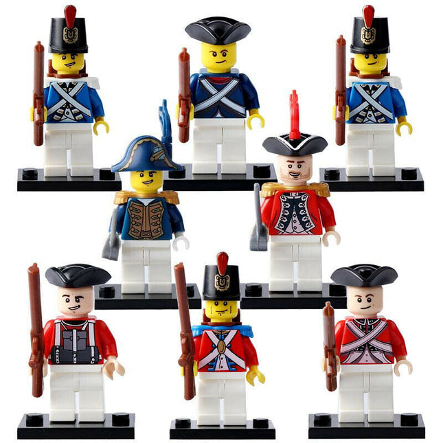 American Revolutionary War Soldiers Bundle Minifigure