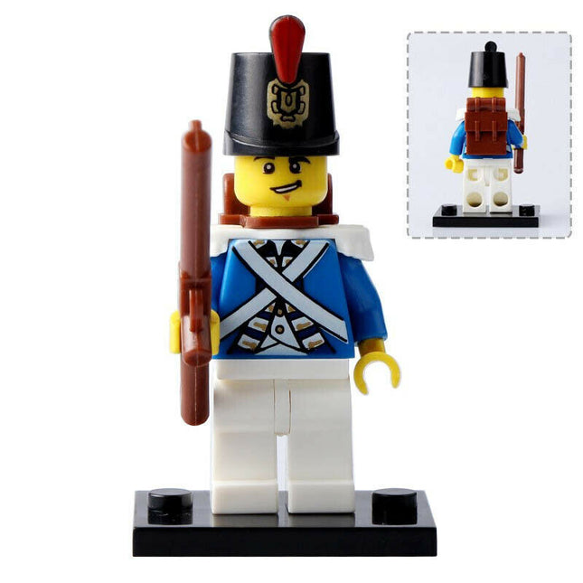 American Revolutionary War Soldier Custom Minifigure