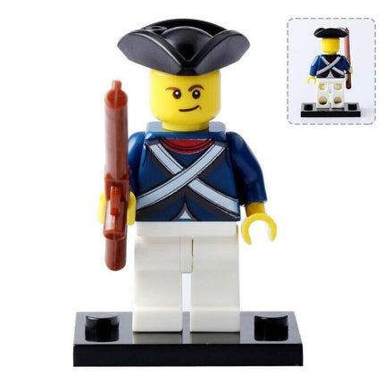 American Revolutionary War Soldiers Bundle Minifigure