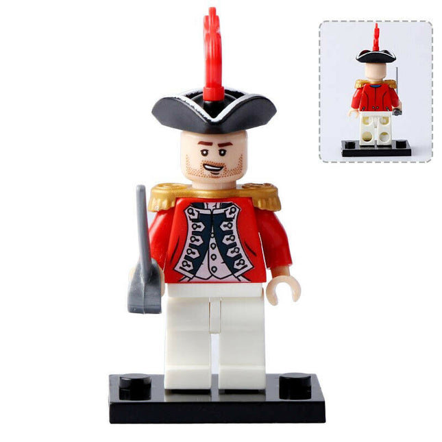 Royal Navy Officer Custom Minifigure