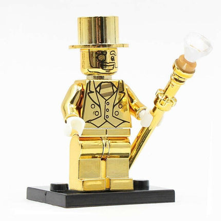 Mr Gold Custom Collectable Series Minifigure