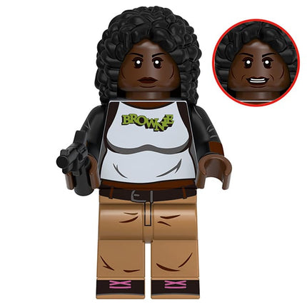 Leota Adebayo (Peacemaker) Custom DC Superhero Minifigure