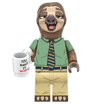 Flash From Zootopia Disney Custom Minifigure