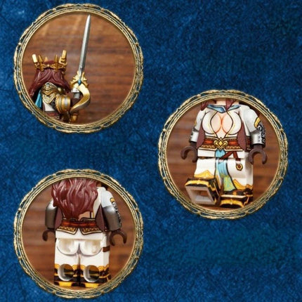 Queen Guinevere From Knights of the Round Table Custom Minifigure