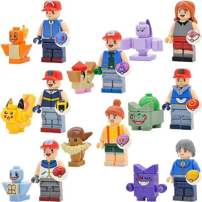 Pokemon TV Series Figure Set Minifigures