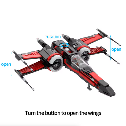 Inferno Squad X-Wing Fighter Custom Star Wars MOC