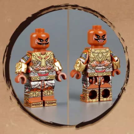 Meng Huo Yue Barbarian Tribal Leader Custom Minifigure