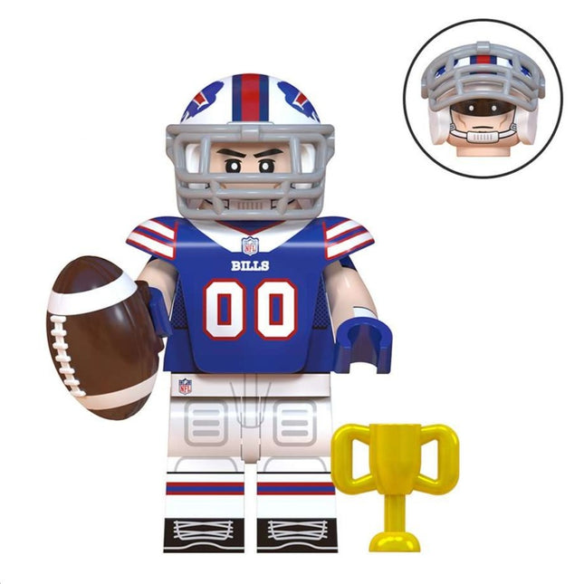 Buffalo Bills American Football Player Minifigure