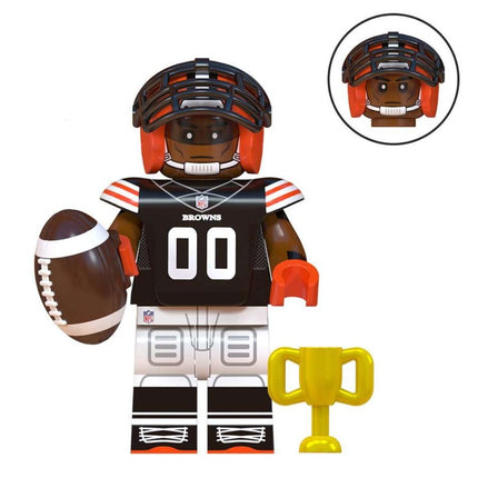 Cleveland Browns American Football Player Minifigure