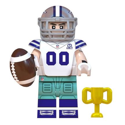 Dallas Cowboys American Football Player Minifigure