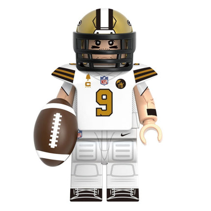 Drew Brees American Football Player Minifigure