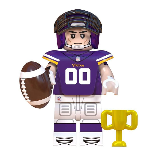 Minnesota Vikings American Football Player Minifigure