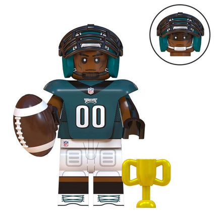 Philadelphia Eagles American Football Player Minifigure