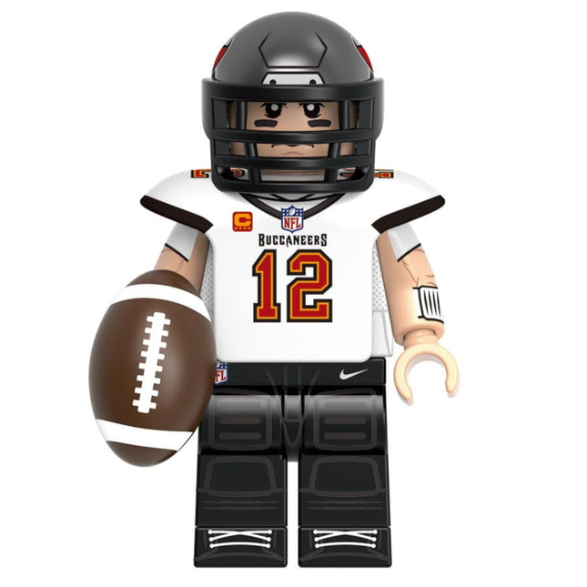 Tom Brady American Football Player Minifigure