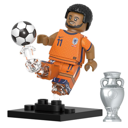 Cody Gakpo (Netherlands) Custom Football Player Minifigure
