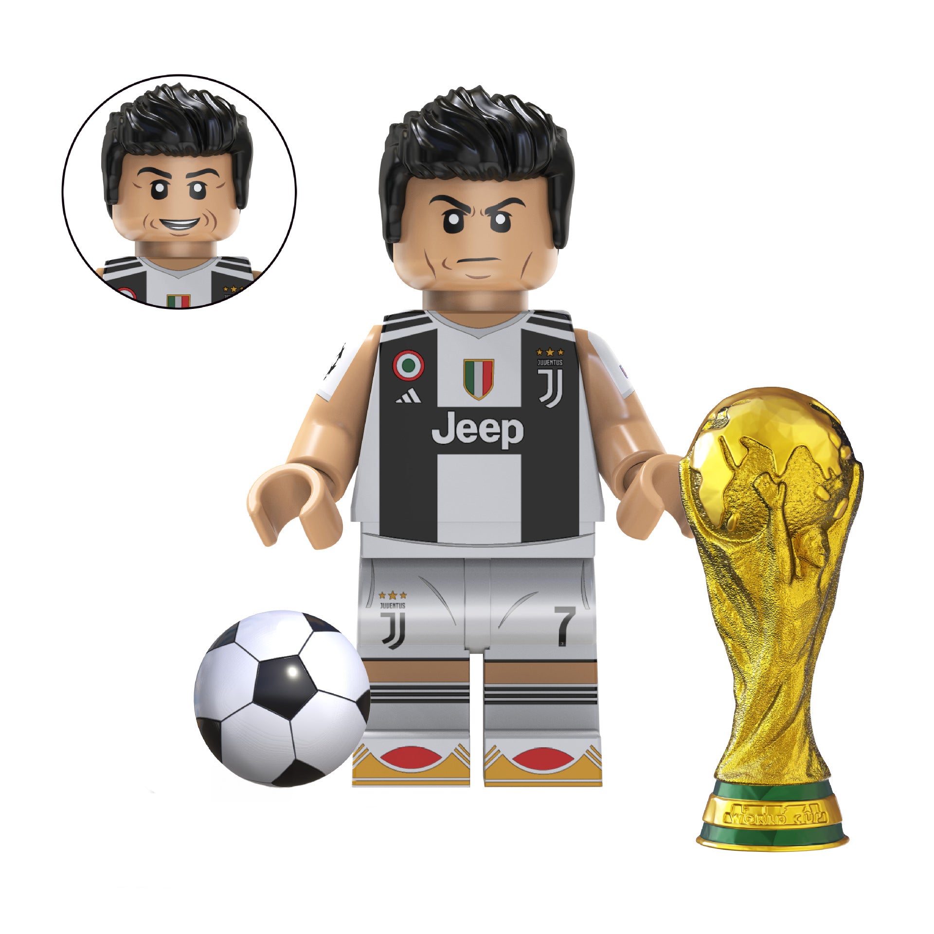 Lego ronaldo juventus on sale