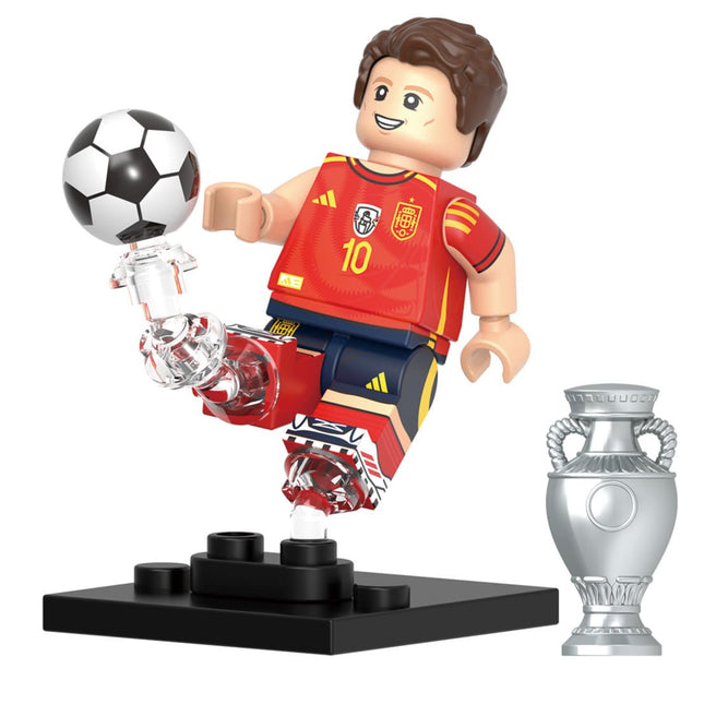 Dani Olmo (Spain) Custom Football Player Minifigure