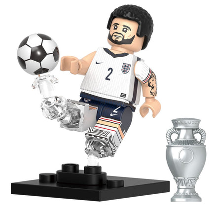 Kyle Walker (England) Custom Football Player Minifigure