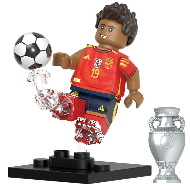 Lamine Yamal (Spain) Custom Football Player Minifigure