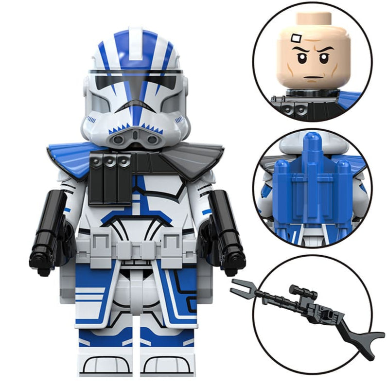 501st Legion Clone Sergeant Custom Star Wars Minifigure