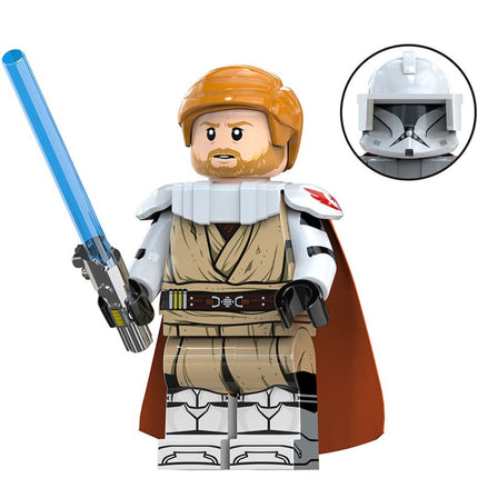 Jedi General Obi-Wan Kenobi Custom Star Wars Minifigure