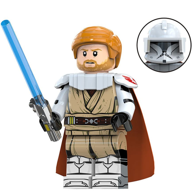 Jedi General Obi-Wan Kenobi Custom Star Wars Minifigure
