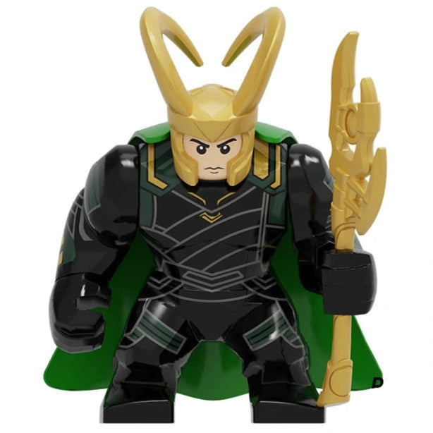 Loki Custom Marvel Superhero Large Minifigure