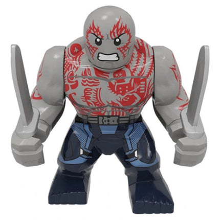 Drax the Destroyer Custom Marvel Superhero Large Minifigure