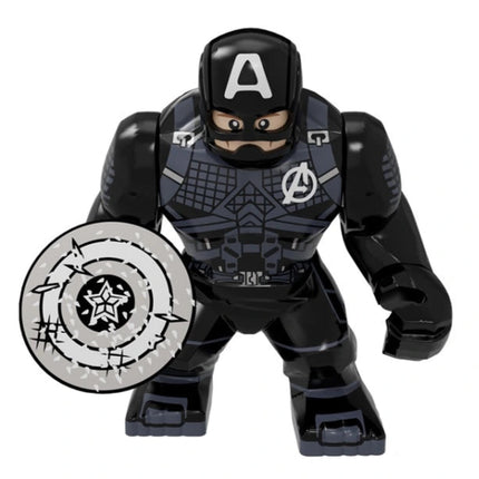 Captain America (concept) Custom Marvel Superhero Large Minifigure