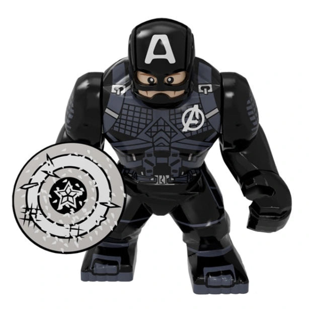 Captain America (concept) Custom Marvel Superhero Large Minifigure
