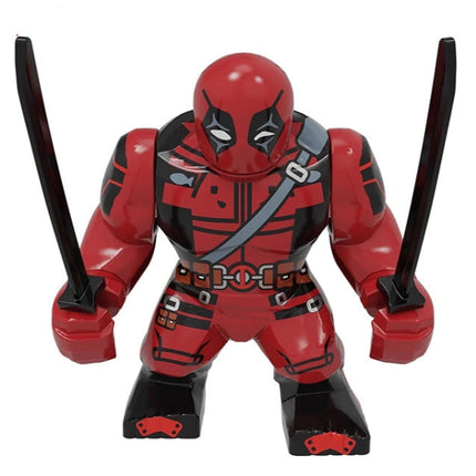 Deadpool Custom Marvel Superhero Large Minifigure