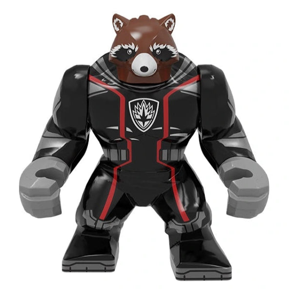 Rocket Raccoon Custom Marvel Superhero Large Minifigure