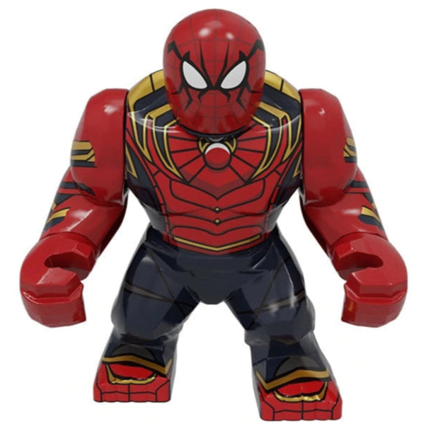 Iron Spider Custom Marvel Superhero Large Minifigure