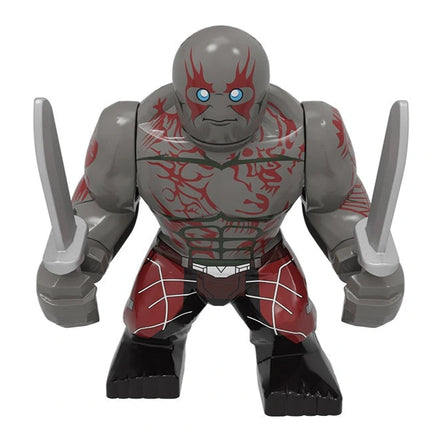 Drax the Destroyer Custom Marvel Superhero Large Minifigure