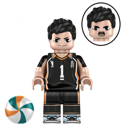 Daichi Sawamura Custom Haikyu!! Anime Minifigure