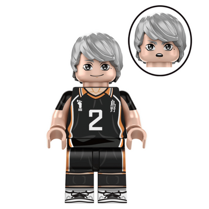 Sugawara Koushi Custom Haikyu!! Anime Minifigure